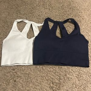 Set of two padded active tank tops from Marshall (yoga licious)